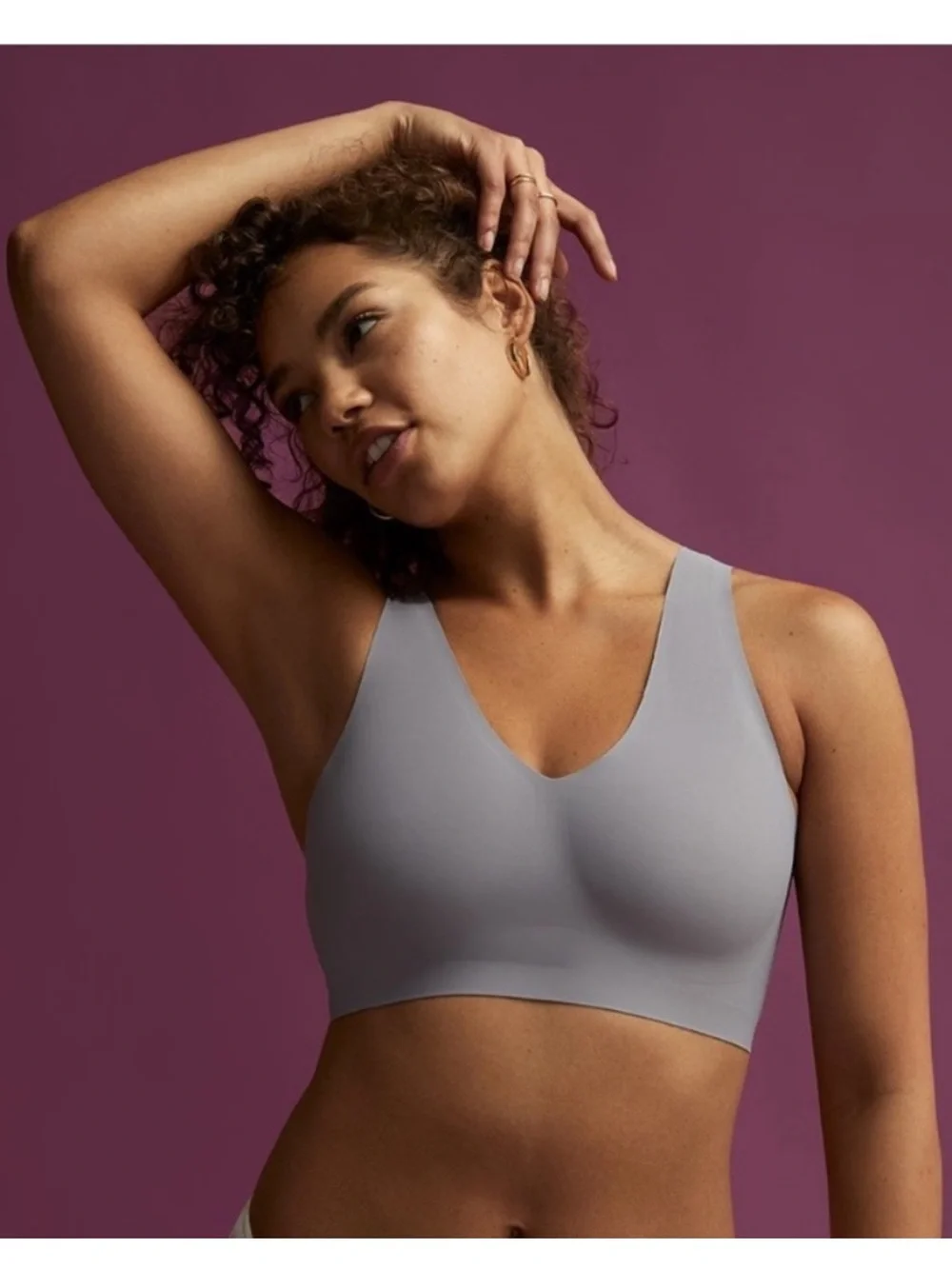 NWT ThirdLove Smoothing V-Neck Wireless Bra 1X